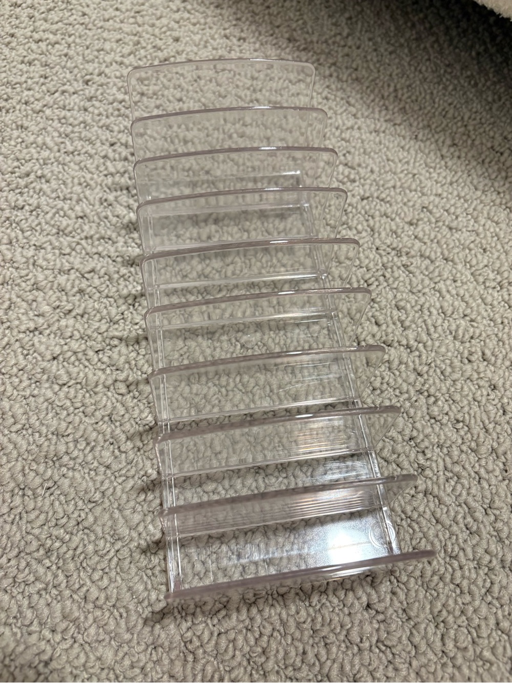 Plastic Acrylic Makeup Palette Organizer